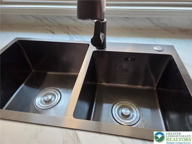 a close view of washer and dryer