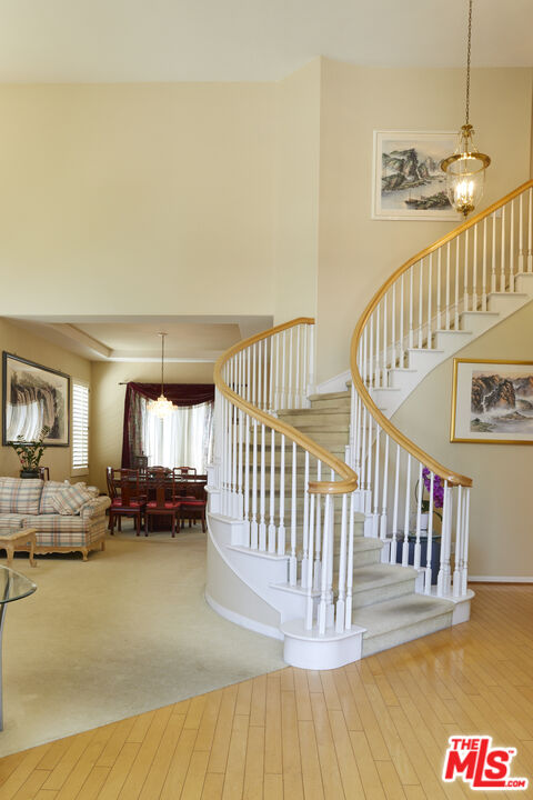 6 Mountainbrook Irvine, CA 92620 - Photo 3 of 31 a view of livingroom with furniture and staircase