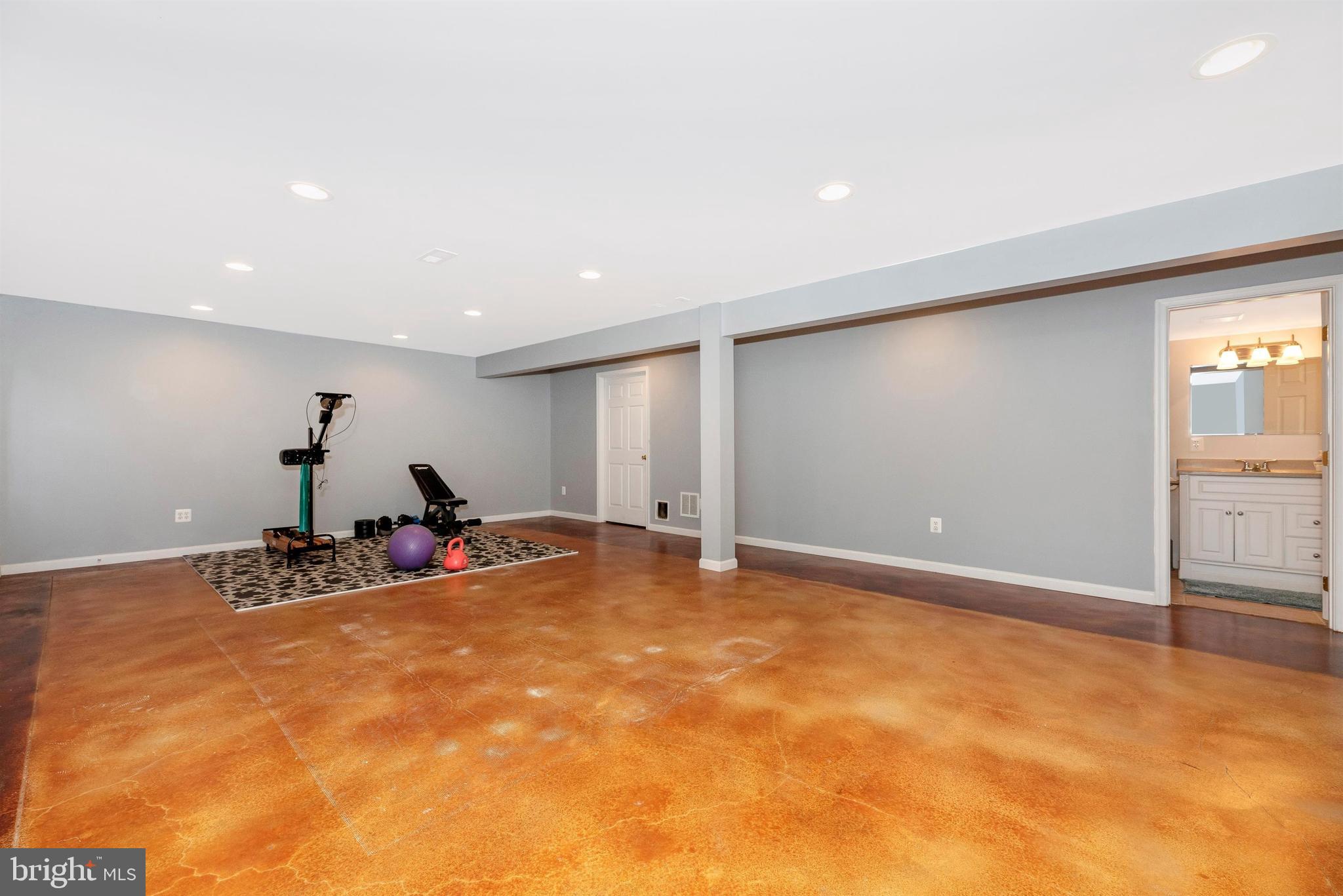 11221 Country Club Road New Market, MD 21774 - Photo 23 of 44 Lower Level 2nd Rec Area - Walk Out and Full Bath