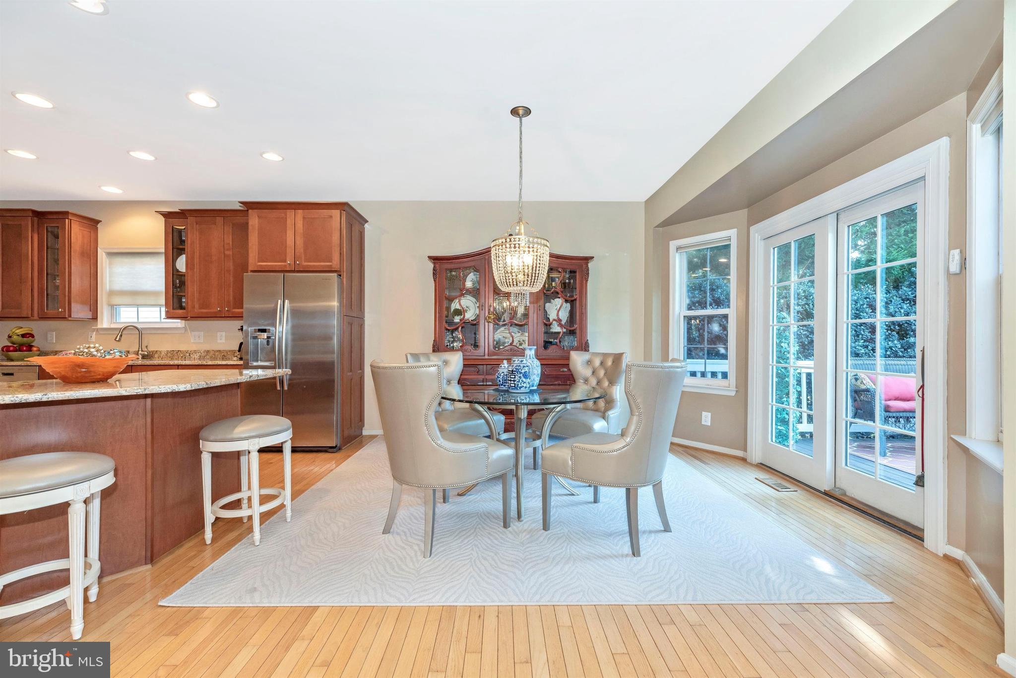 11221 Country Club Road New Market, MD 21774 - Photo 8 of 44 Dining Area Overlooking Rear Deck