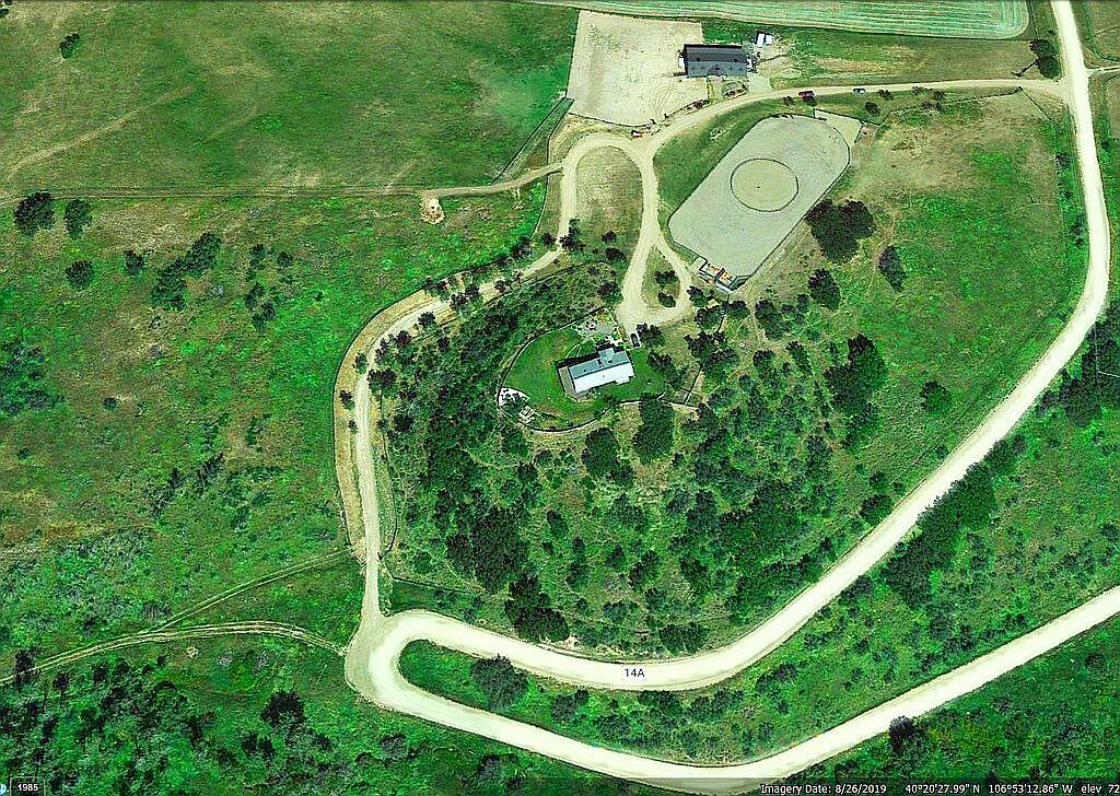 a view of a small garden