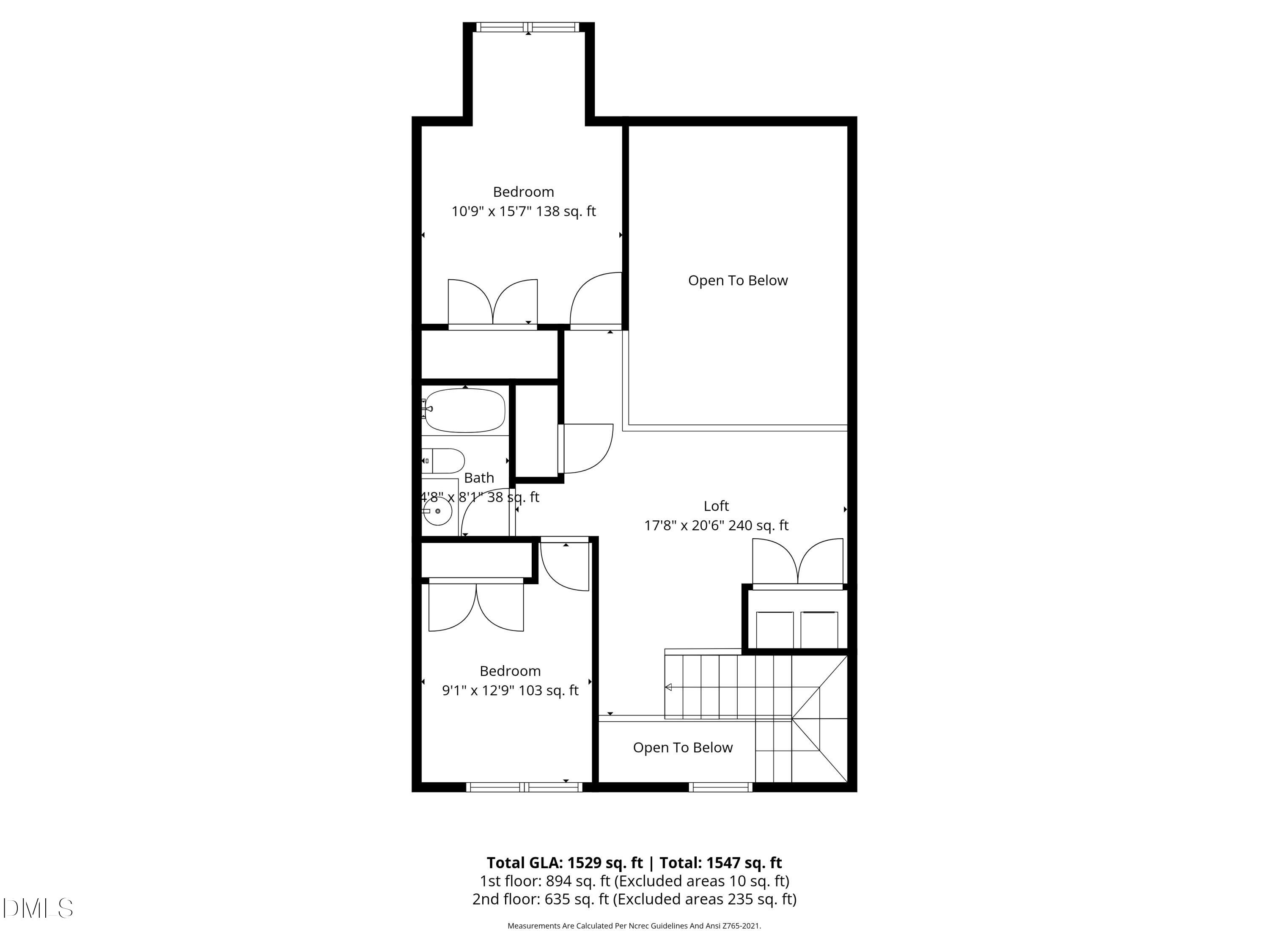 4806 Landover Arbor Place Raleigh, NC 27616 - Photo 28 of 40 2nd_floor_4806_landover_arbor_place_rale