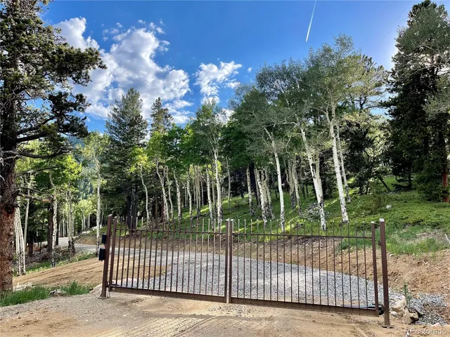 a view of a entrance