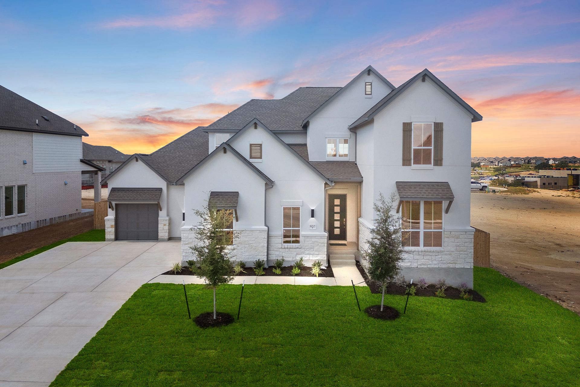 820 South Hemingway Loop Liberty Hill, TX 78642 - Photo 1 of 35 820 S Hemingway Loop - Hallsburg B Elevation