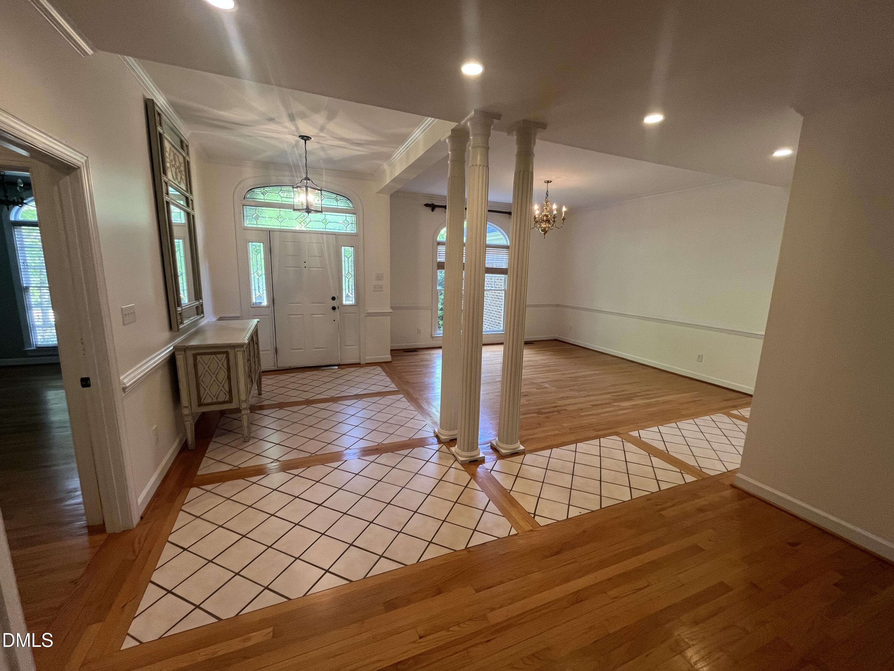 205 Berry Hill Drive Raleigh, NC 27615 - Photo 4 of 53 a view of a hallway