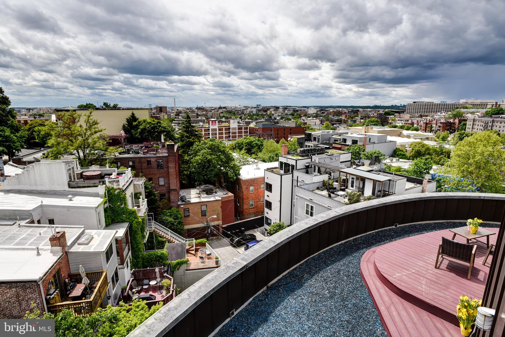 1700 Kalorama Road Northwest, Unit 501 Washington, DC 20009 - Photo 46 of 57 Views from upper level roof deck