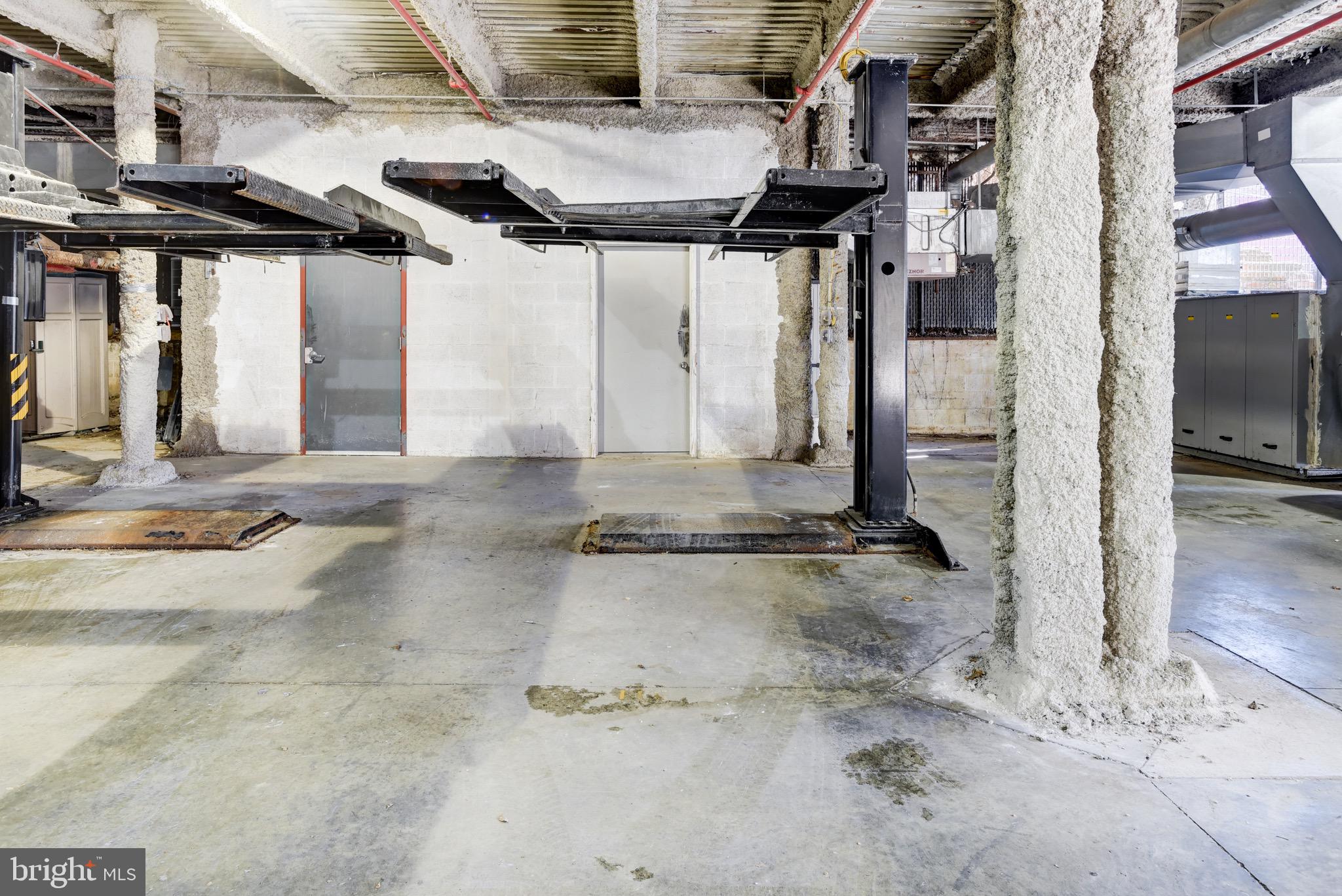 1700 Kalorama Road Northwest, Unit 501 Washington, DC 20009 - Photo 50 of 57 Parking w/elevator for 2 cars + storage room