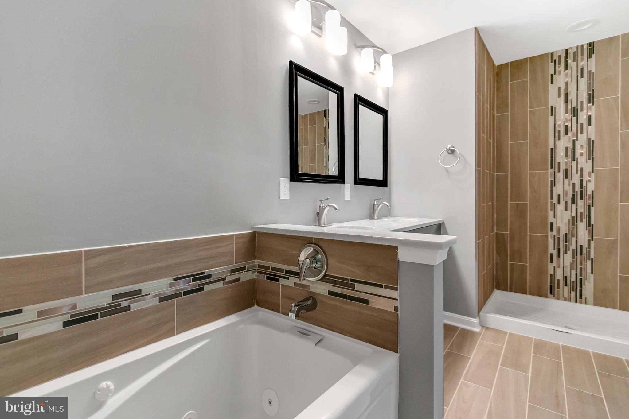 3501 Old Mill Road Baltimore, MD 21207 - Photo 22 of 46 Master bathrrom . Jacuzzy