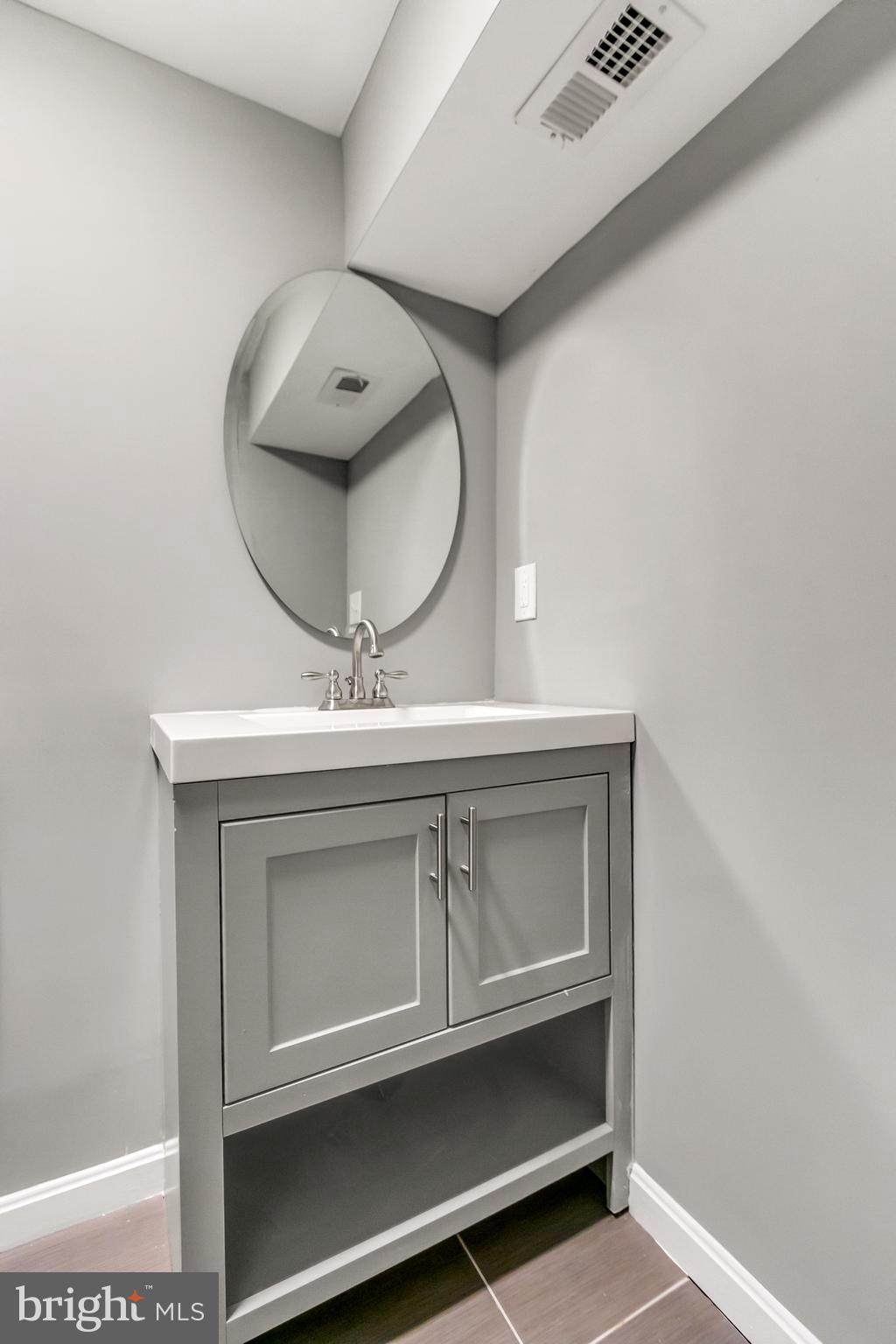 3501 Old Mill Road Baltimore, MD 21207 - Photo 40 of 46 Basement bathroom. VNITY