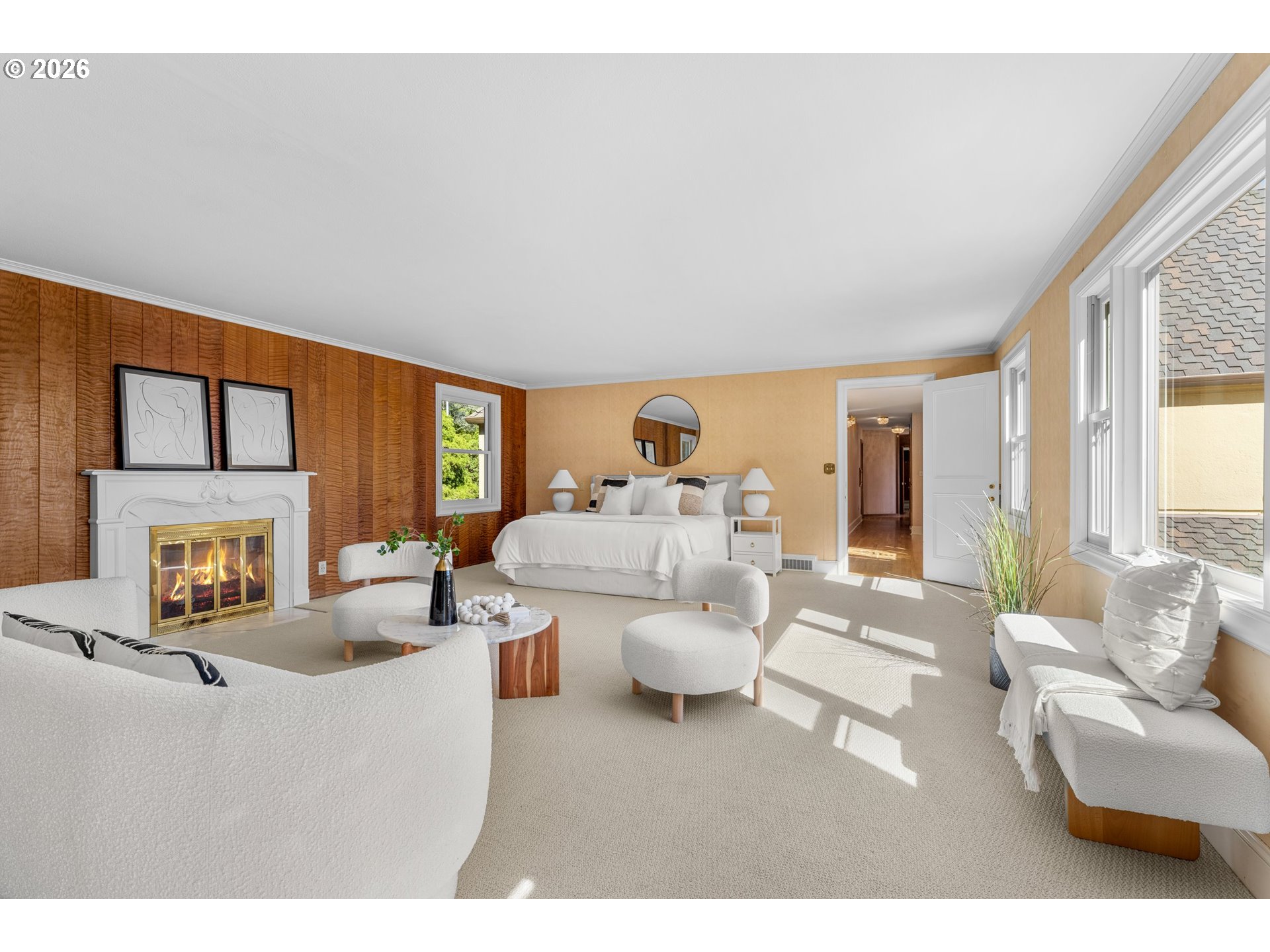 2732 Southwest Scholls Ferry Road Portland, OR 97221 - Photo 22 of 46 a living room with furniture and a large window