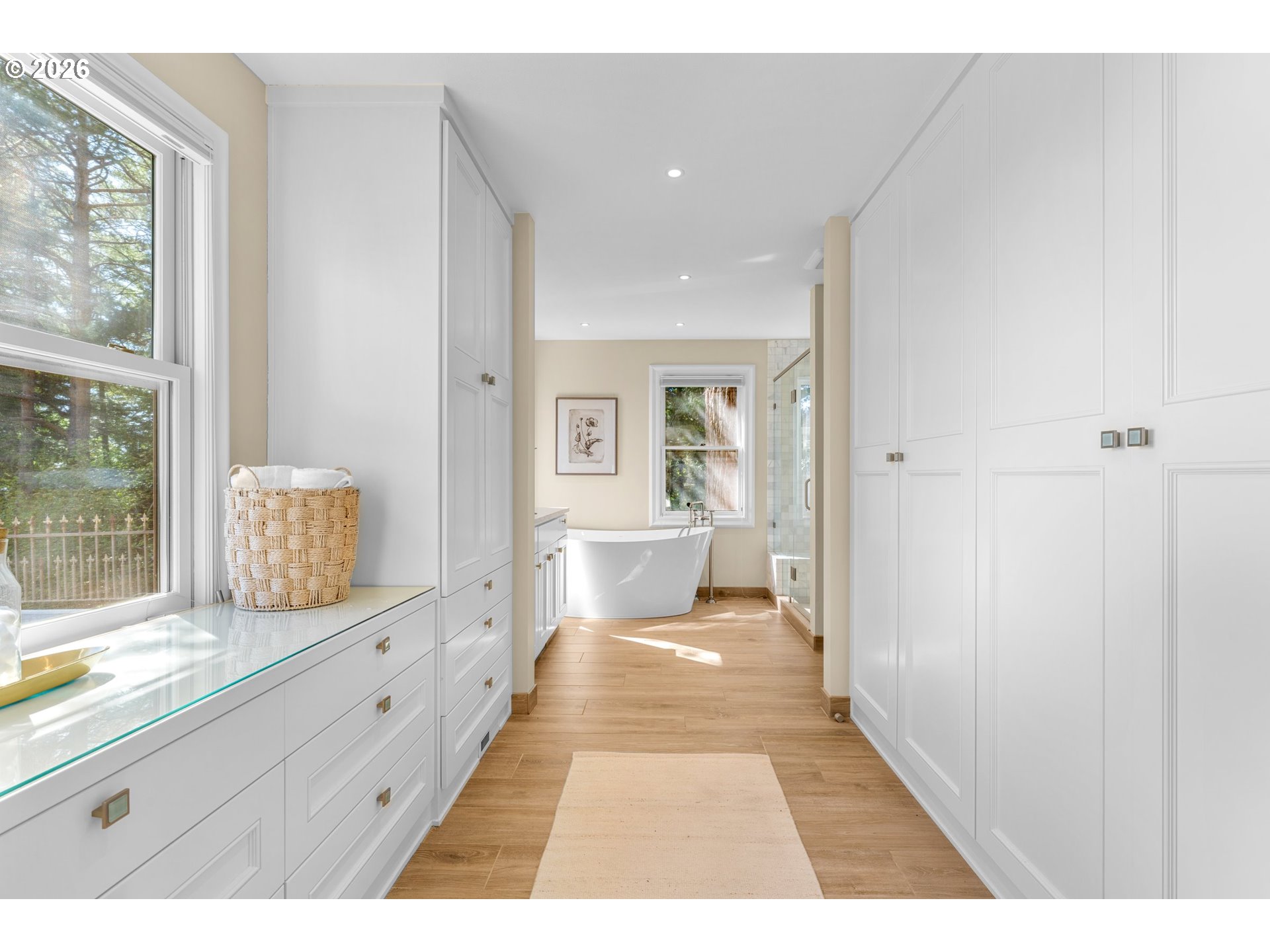 2732 Southwest Scholls Ferry Road Portland, OR 97221 - Photo 24 of 46 a view of a room with wooden floor and furniture