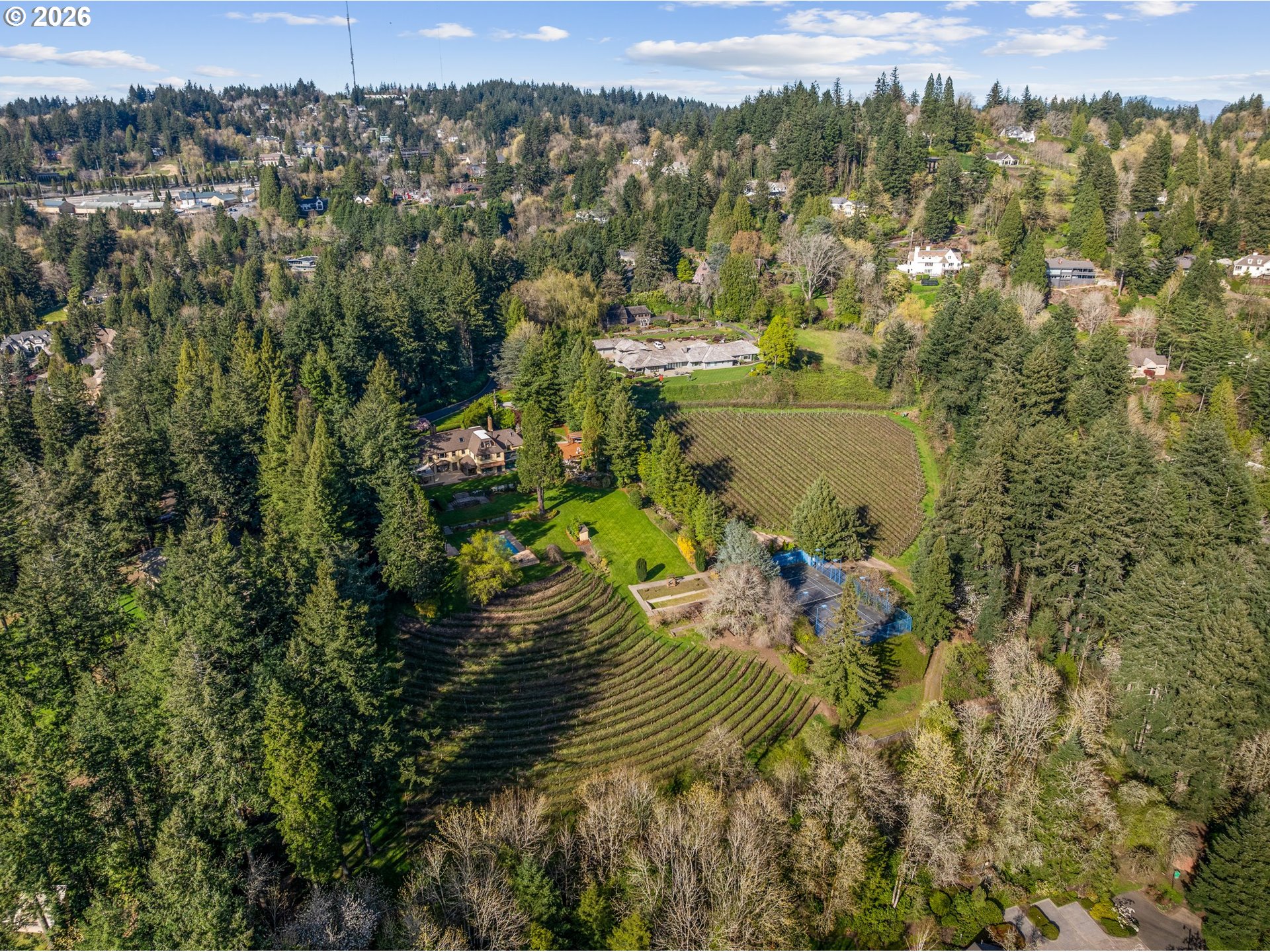 2732 Southwest Scholls Ferry Road Portland, OR 97221 - Photo 42 of 46 a view of a lake with a city