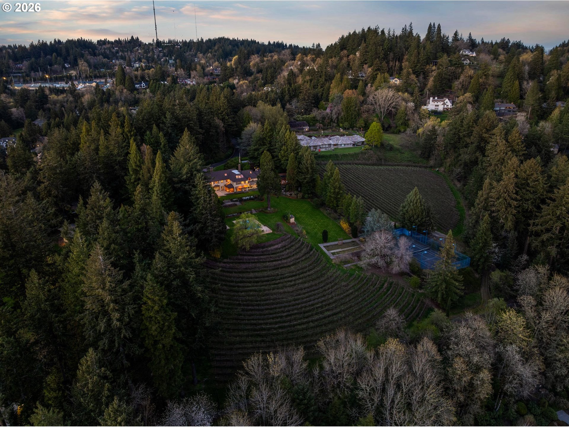 2732 Southwest Scholls Ferry Road Portland, OR 97221 - Photo 44 of 46 a view of a house with a yard