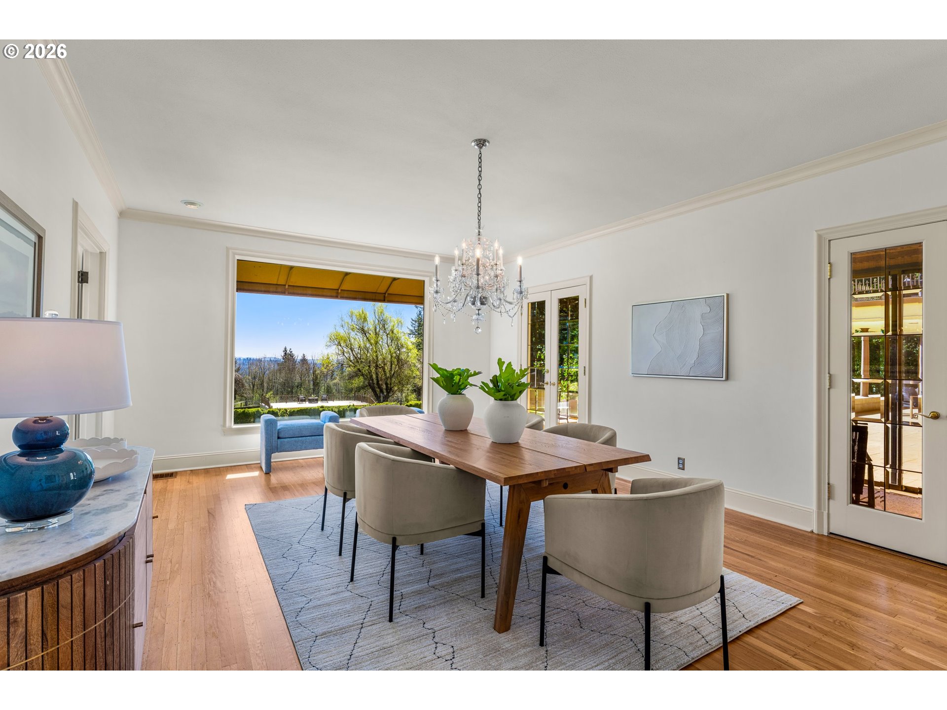 2732 Southwest Scholls Ferry Road Portland, OR 97221 - Photo 10 of 46 a view of a dining room with furniture window and outside view