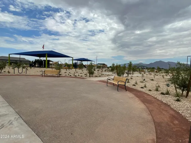 a view of a terrace with outdoor seating
