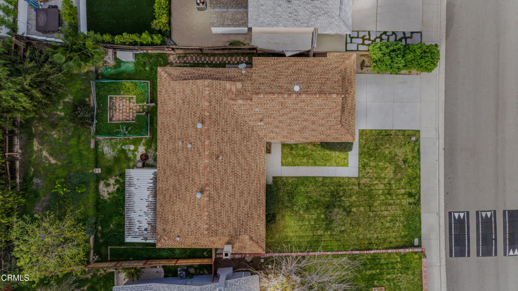 29443 Abelia Road Canyon Country, CA 91387 - Photo 24 of 31 an aerial view of a house with a yard
