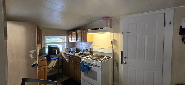 a room with storage and utility