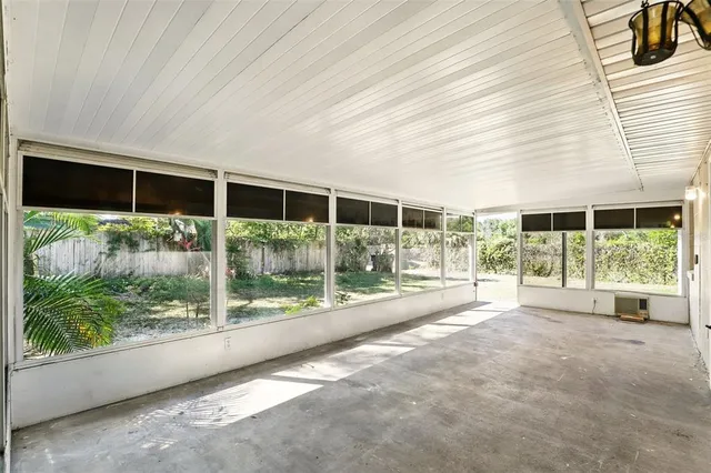 a view of outdoor space with balcony