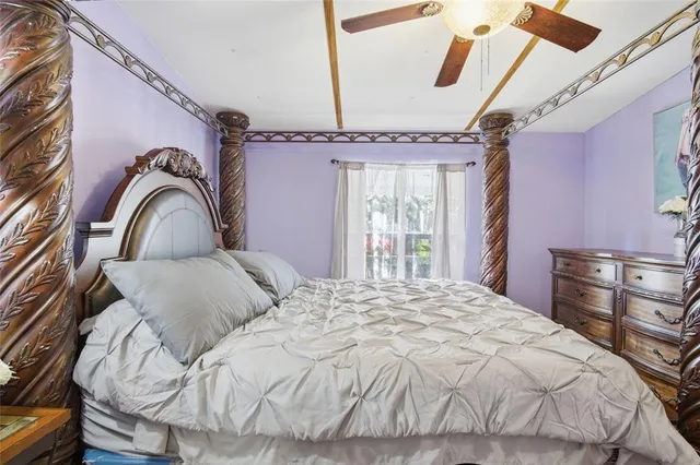 a bathroom with a tub and sink