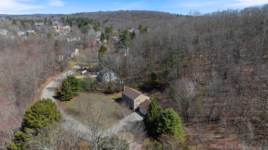 22 Elizabeth Street Amesbury, MA 01913 - Photo 36 of 38 an aerial view of a house with mountain view