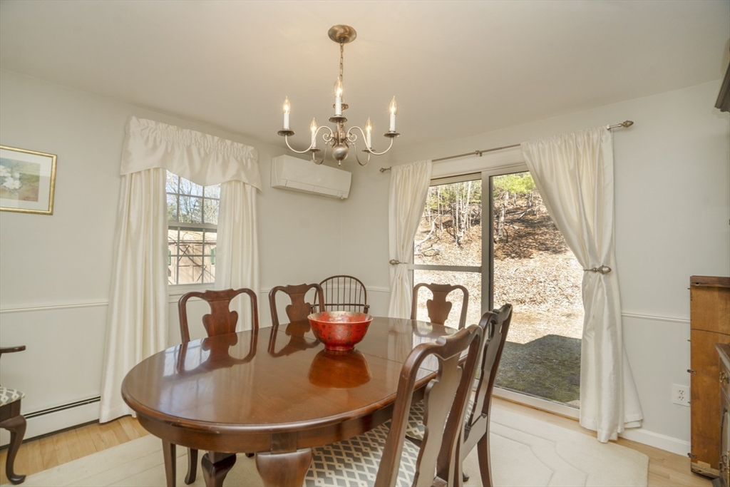 22 Elizabeth Street Amesbury, MA 01913 - Photo 9 of 38 a view of a dining room with furniture window and outside view