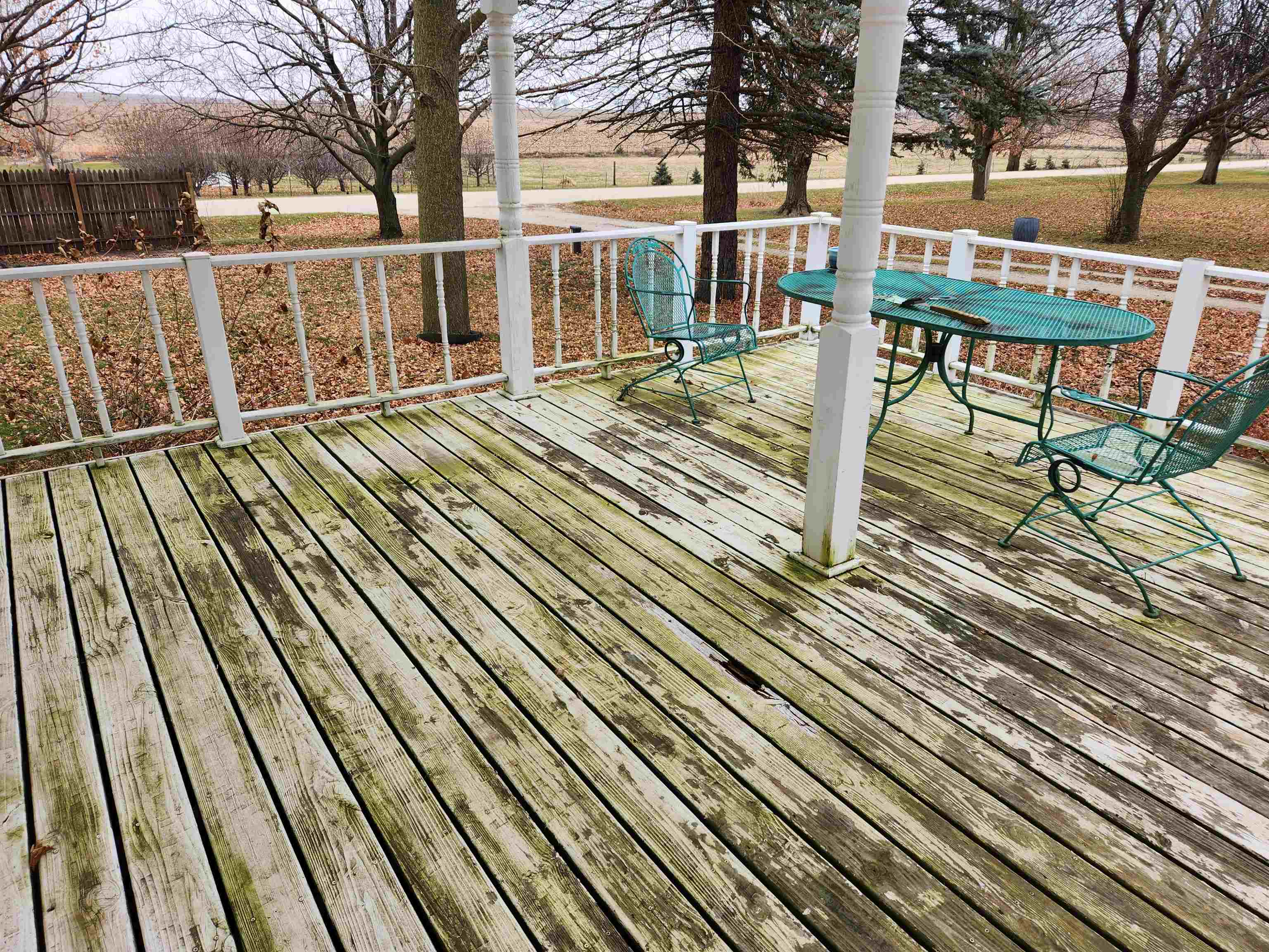 7082 South Hoosier Road Ashton, IL 61006 - Photo 44 of 48 a view of a chairs on wooden deck