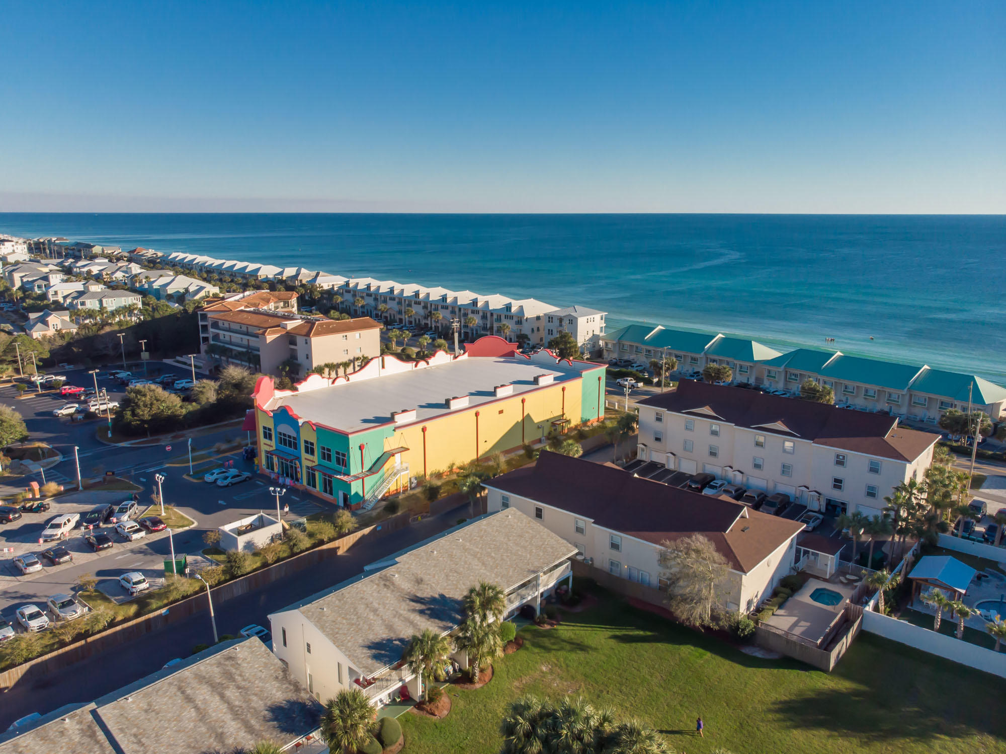 2000 Scenic Gulf Drive, Unit 5 Miramar Beach, FL 32550 - Photo 39 of 54 an aerial view of a house with a ocean view