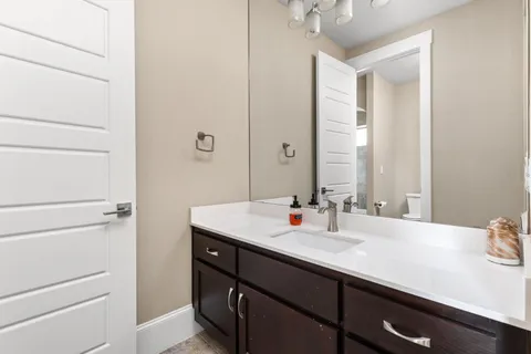 a view of front door and garden