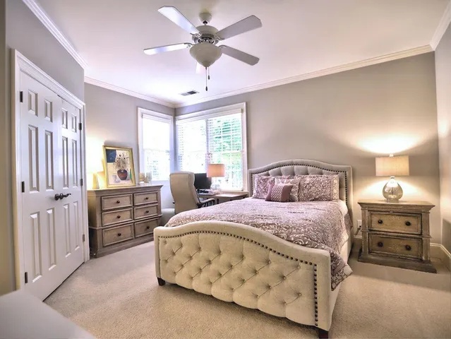 a bathroom with a shower and a toilet