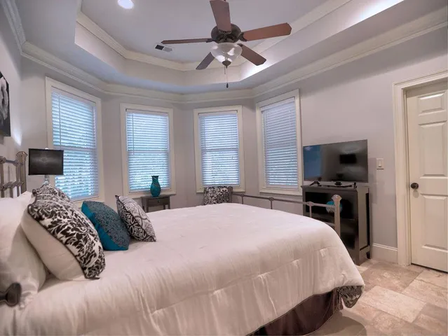 a view of a backyard with tree s