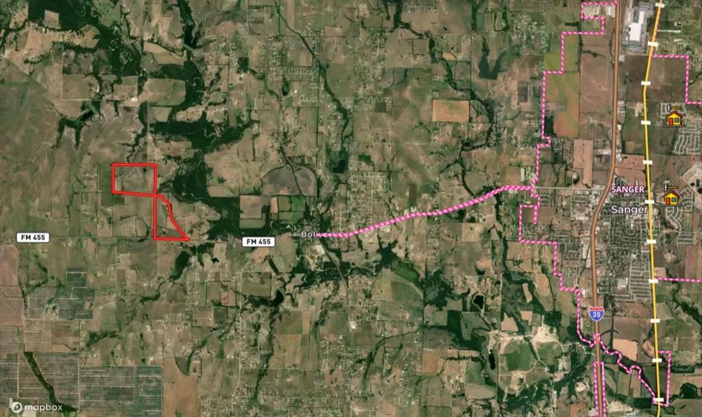 10367 Clear Creek Road West Sanger, TX 76266 - Photo 2 of 8 Area map 2