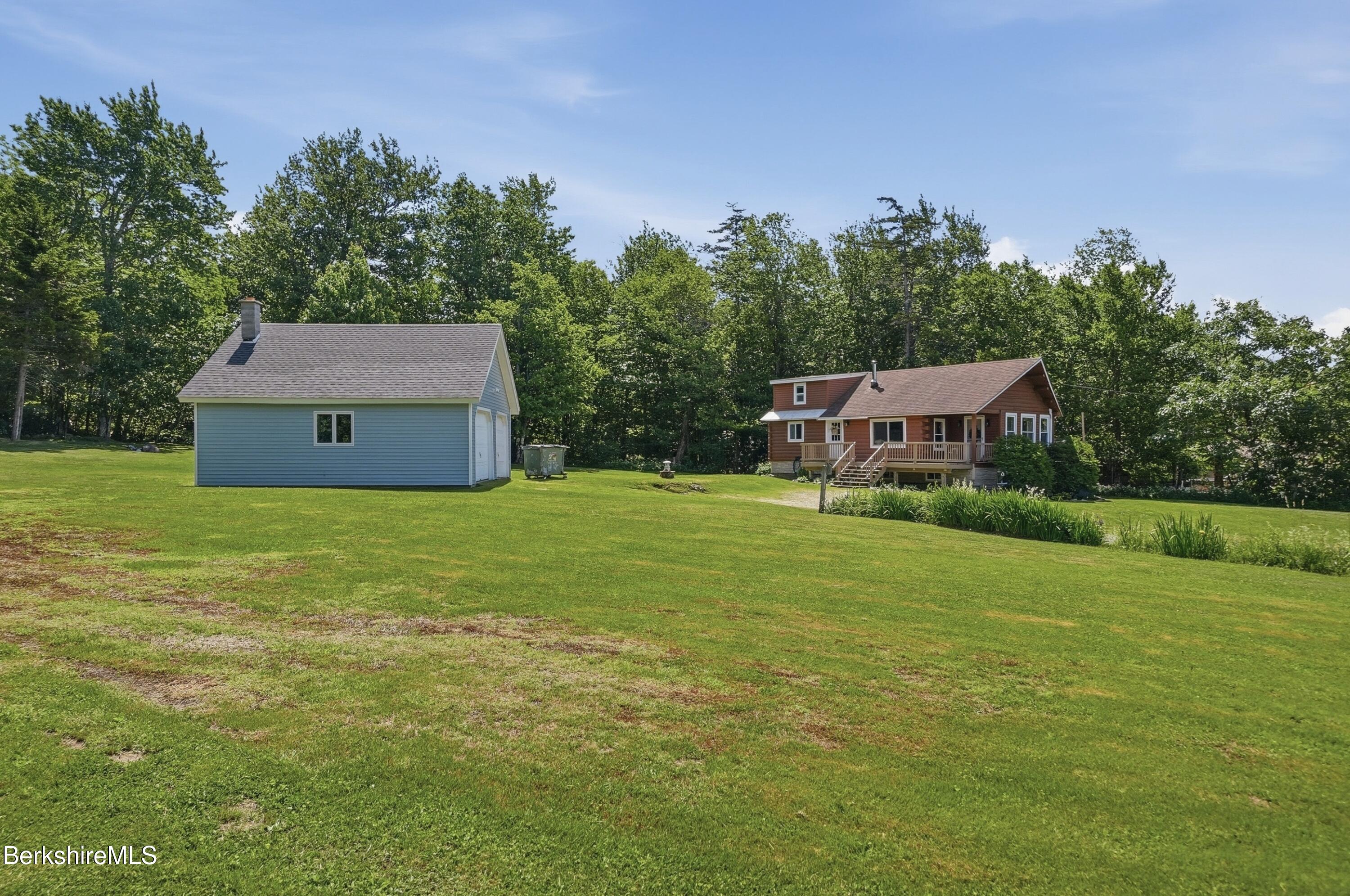 4 David Drive Peru, MA 01235 - Photo 41 of 44 a backyard of a house with lots of green space