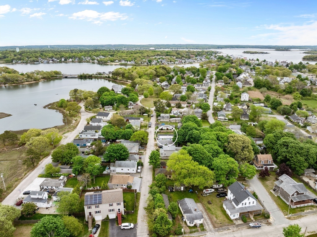 34 13th Street Wareham, MA 02558 - Photo 5 of 42 an aerial view of residential houses with outdoor space