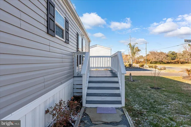 a view of outdoor space and deck