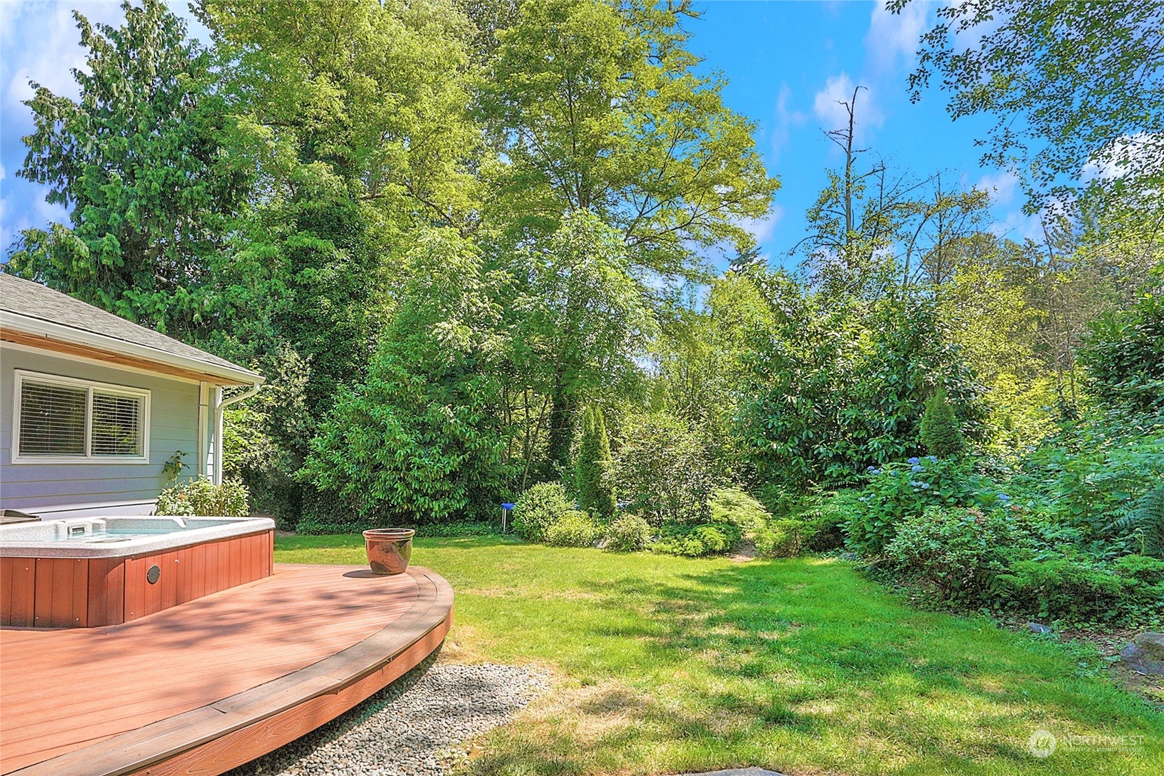 1809 Northeast 27th Street Renton, WA 98056 - Photo 20 of 32 a view of a house with backyard and sitting area