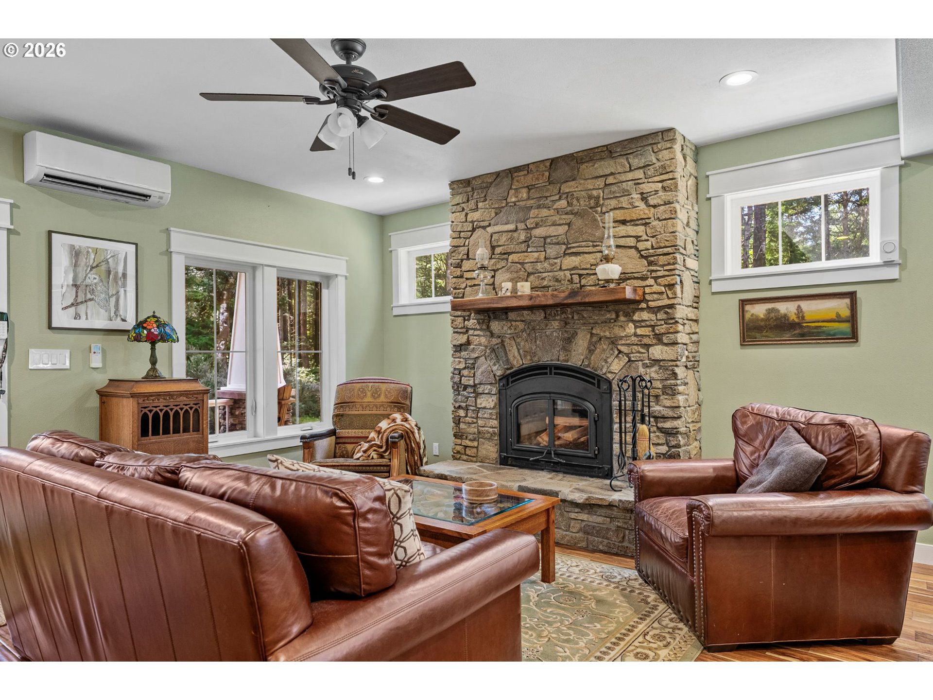 41900 Park Road Port Orford, OR 97465 - Photo 13 of 48 a living room with furniture and a fireplace