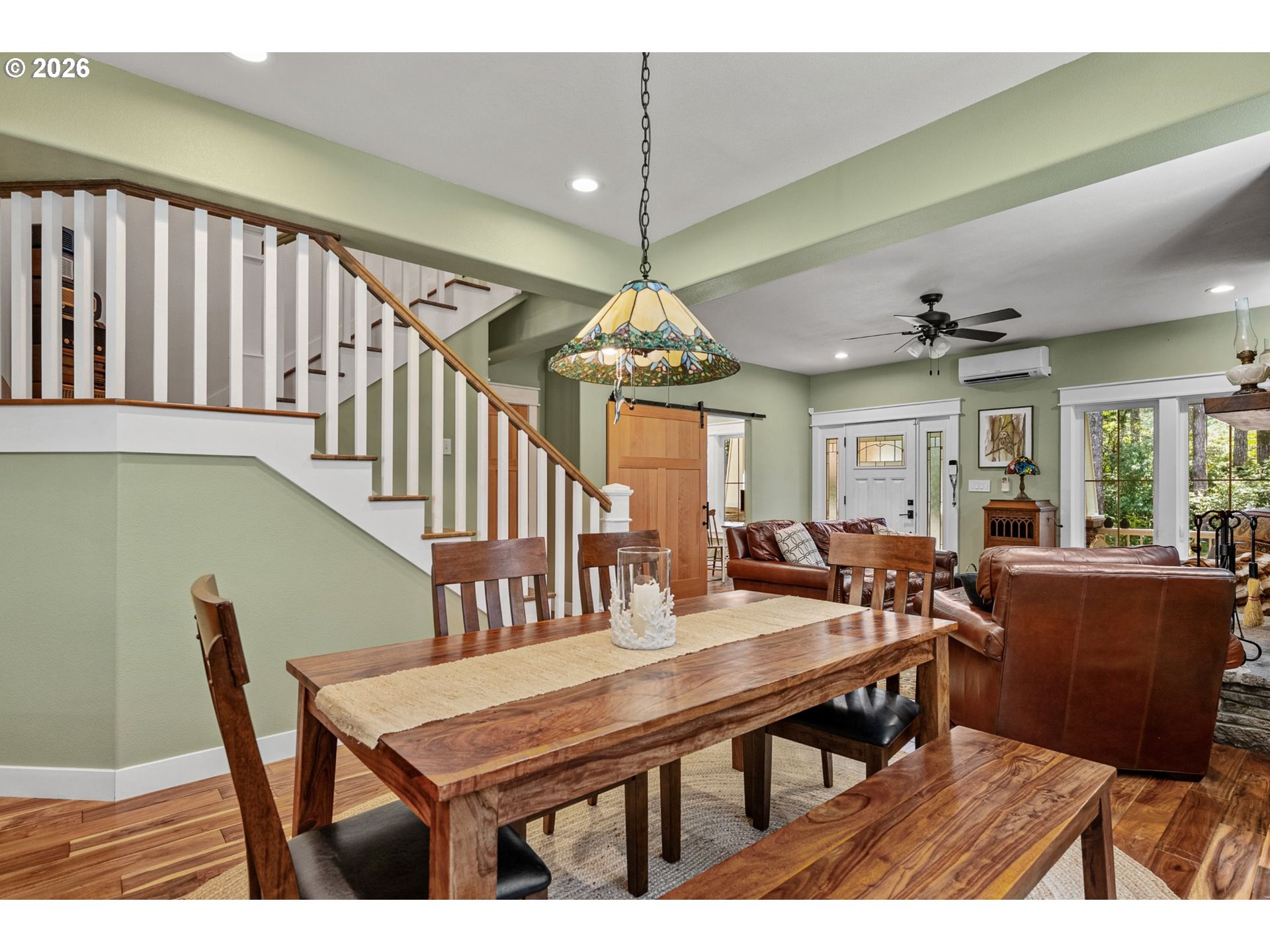 41900 Park Road Port Orford, OR 97465 - Photo 15 of 48 a dining room with furniture window and wooden floor