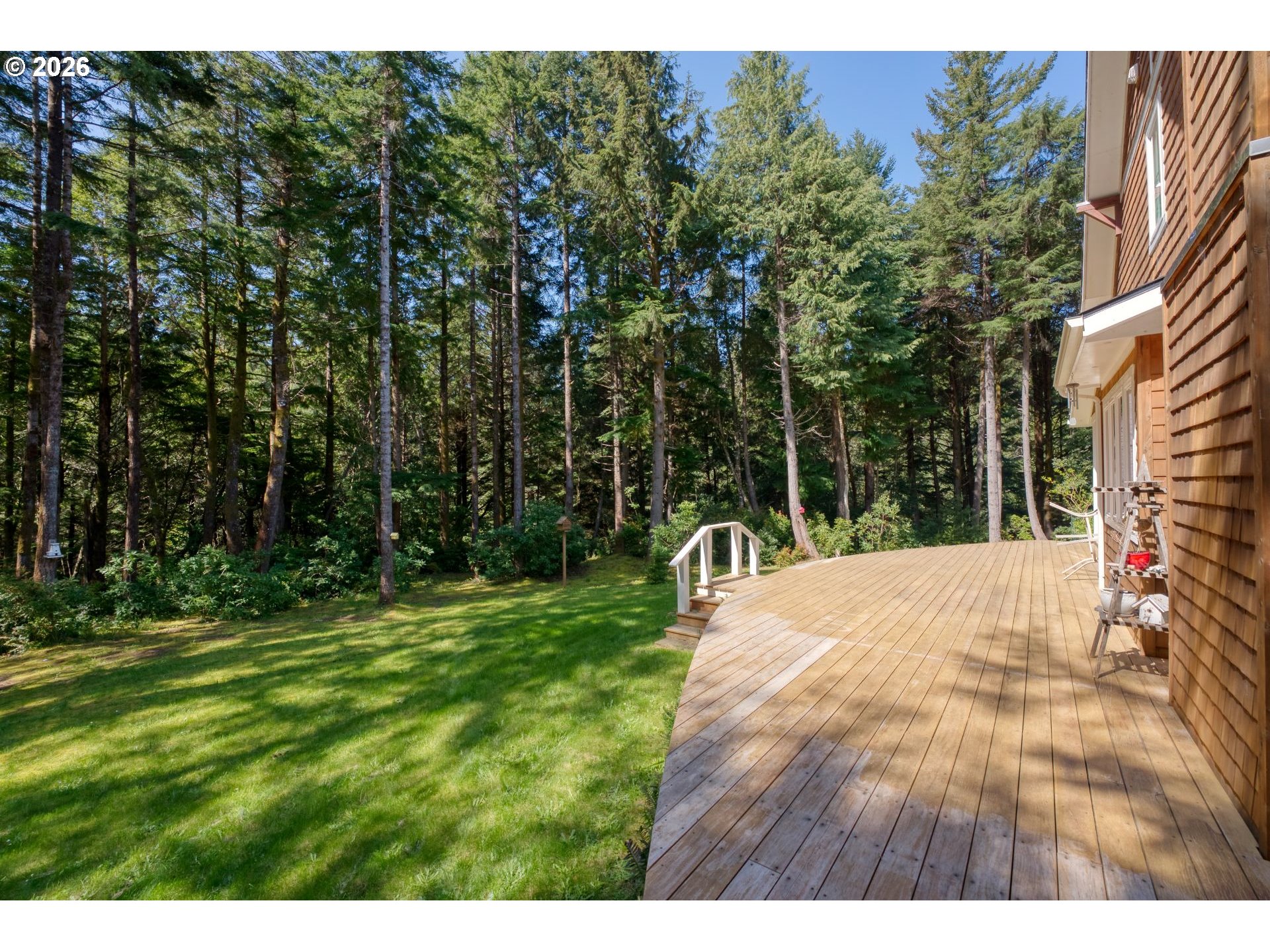 41900 Park Road Port Orford, OR 97465 - Photo 31 of 48 a view of a backyard