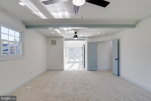 a view of walk in closet