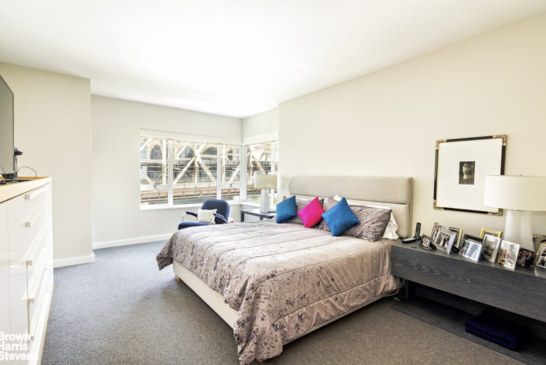 425 East 58th Street, Unit 7D Manhattan, NY 10022 - Photo 7 of 13 a bedroom with a bed and a window