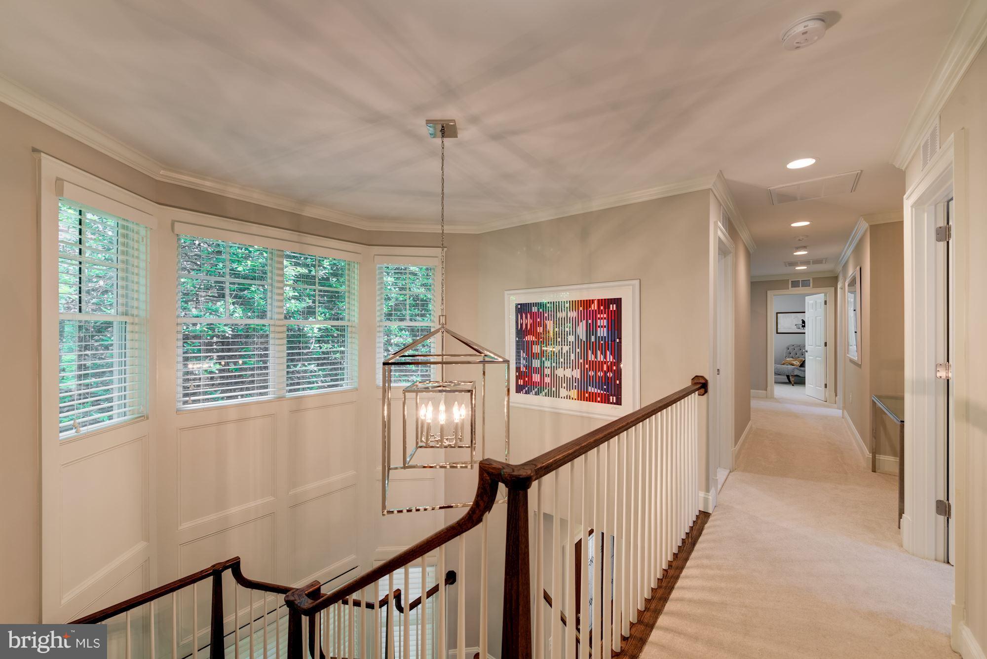 6834 St Albans Road McLean, VA 22101 - Photo 12 of 30 Upper level staircase
