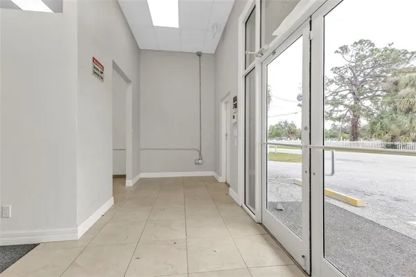 a view of a hallway