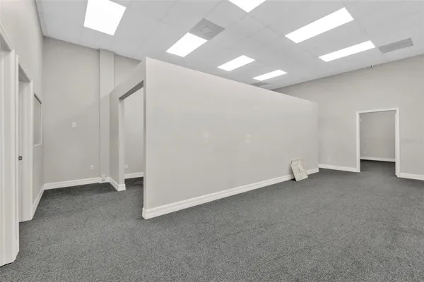 a view of empty room