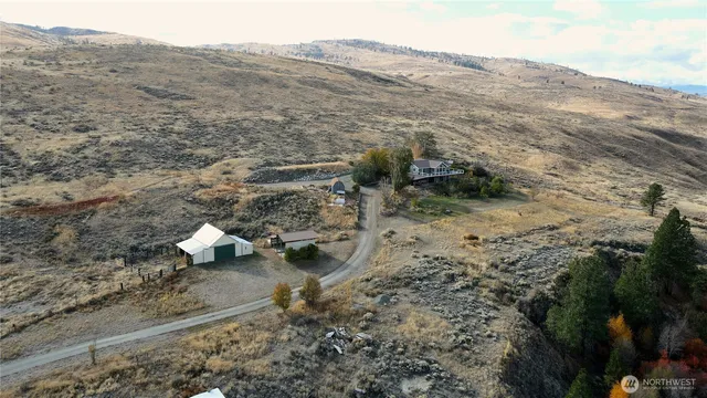 a view of a mountain in the distance