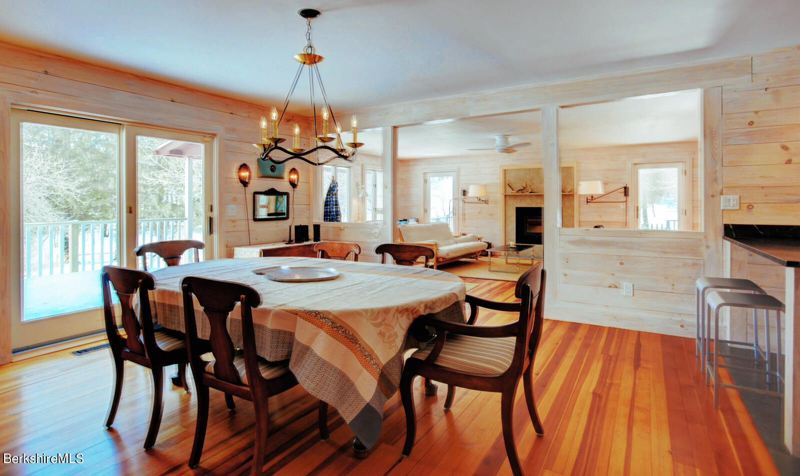 42 Rhoen Road Austerlitz, NY 12017 - Photo 20 of 43 a view of a dining room with furniture window and outside view