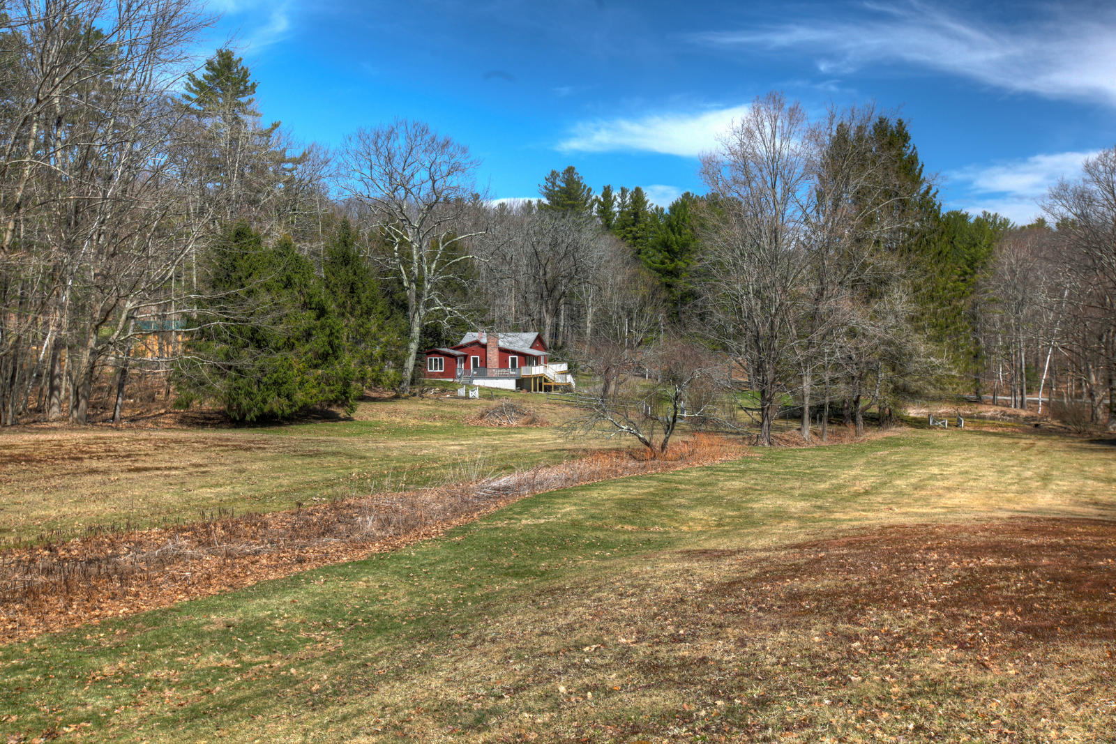 42 Rhoen Road Austerlitz, NY 12017 - Photo 6 of 43 a backyard of a house with table and chairs