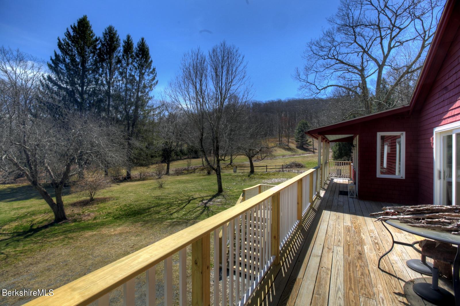 42 Rhoen Road Austerlitz, NY 12017 - Photo 10 of 43 a view of balcony with mountain view and trees