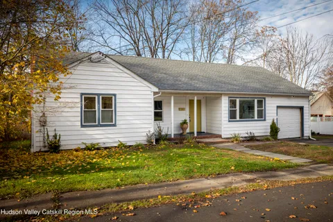 a house view with a sitting space