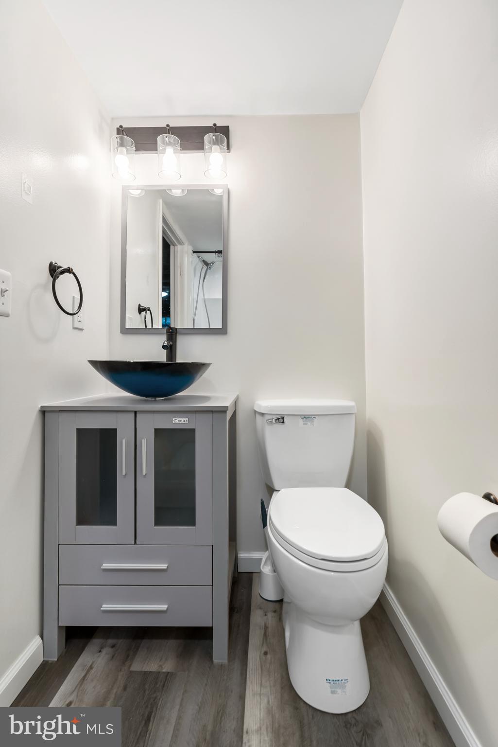 8136 Mid Haven Road Dundalk, MD 21222 - Photo 24 of 29 Lower Level Modern Full Bath