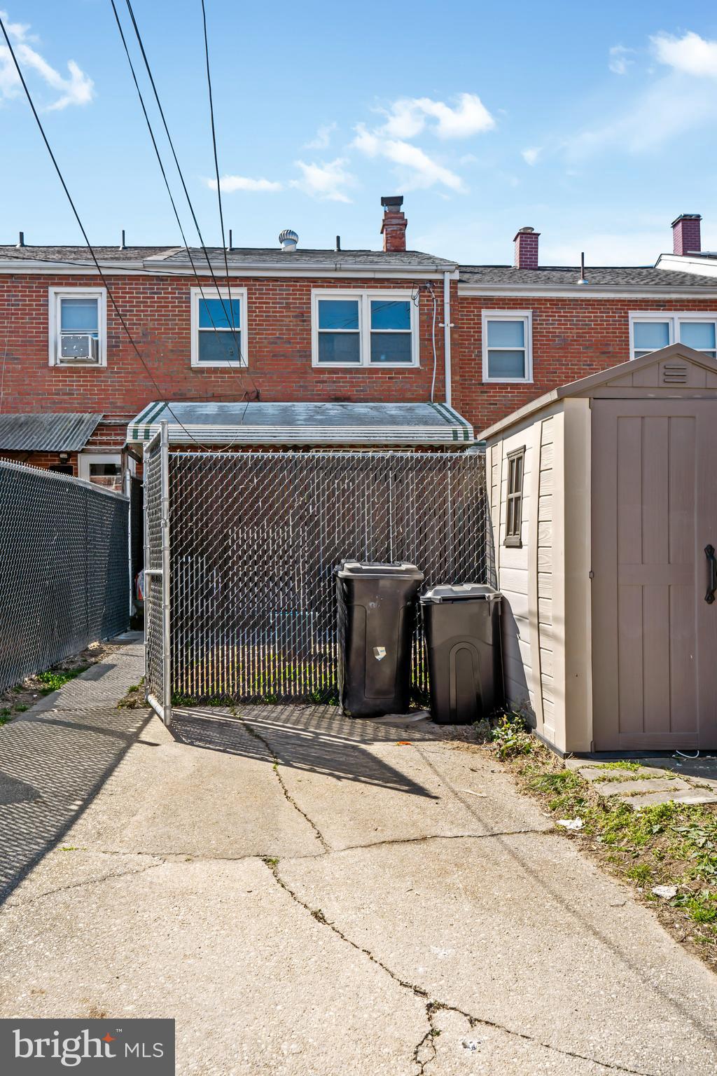 8136 Mid Haven Road Dundalk, MD 21222 - Photo 28 of 29 Parking Pad and Shed
